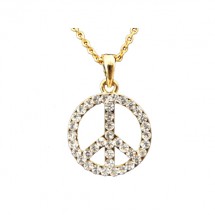 Peace Sign Necklace